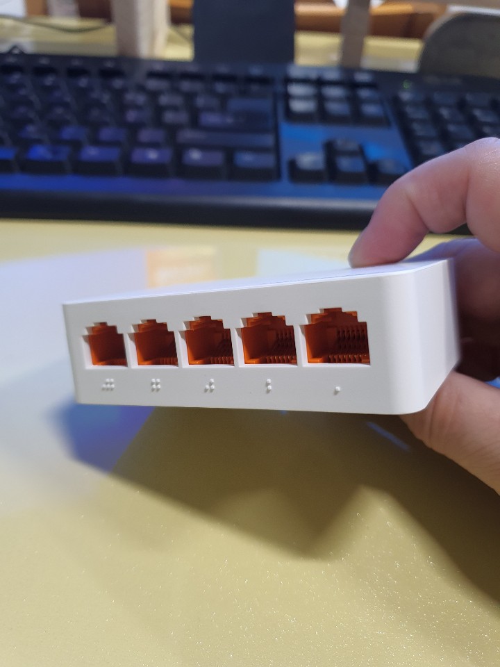  ip Time H605 5포트 스위칭허브 사용후기_내돈내산