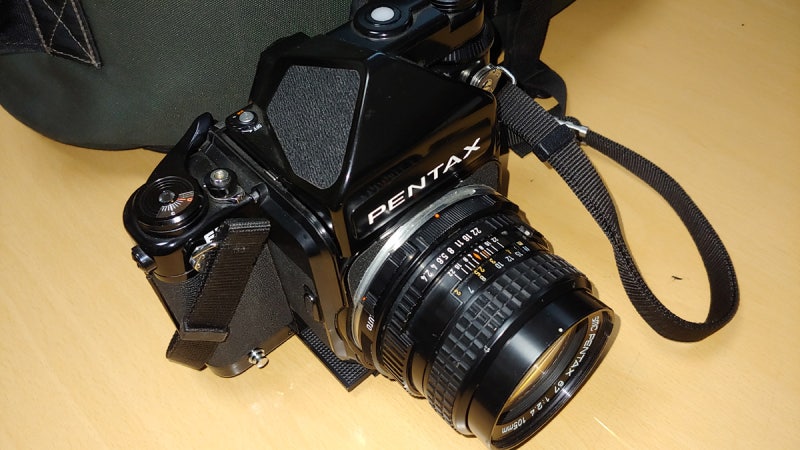 120mm 펜탁스67 중형 필름카메라 특징과 21년의 인연