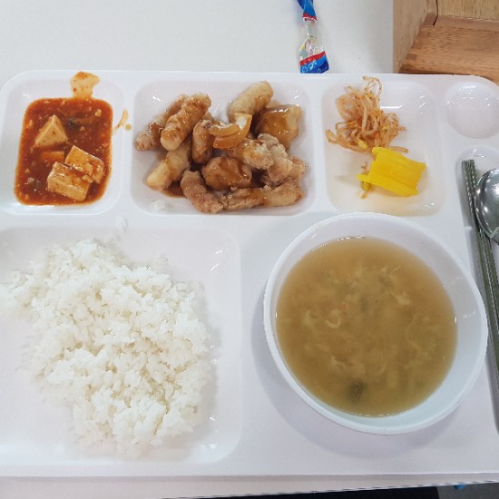  8월 동안 먹은 구내식당리스트