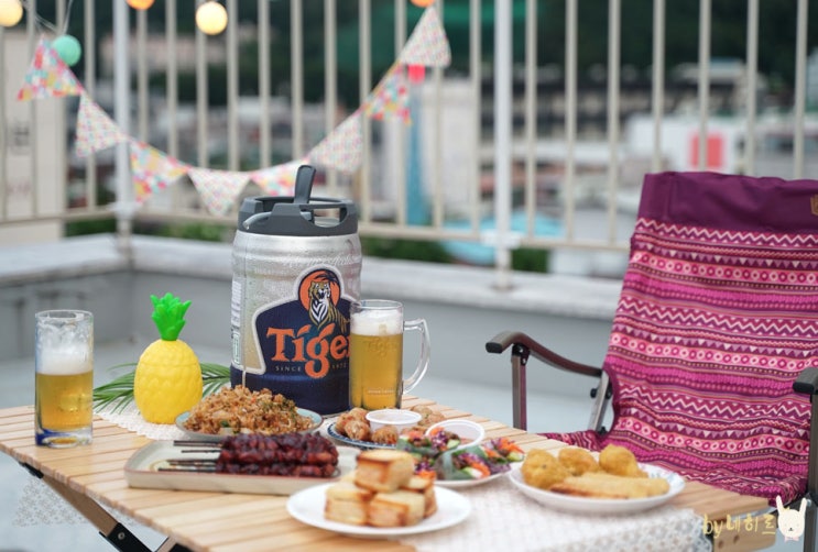 타이거맥주! 생맥주 케그로 즐기는 아시아 미식여행 홈파티 타이거맥주! 생맥주 케그로 즐기는 아시아 미식여행 홈파티