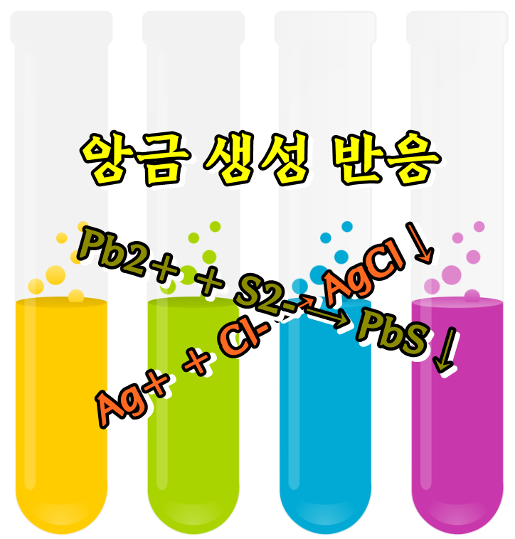  앙금 생성 반응과 알짜이온반응식
