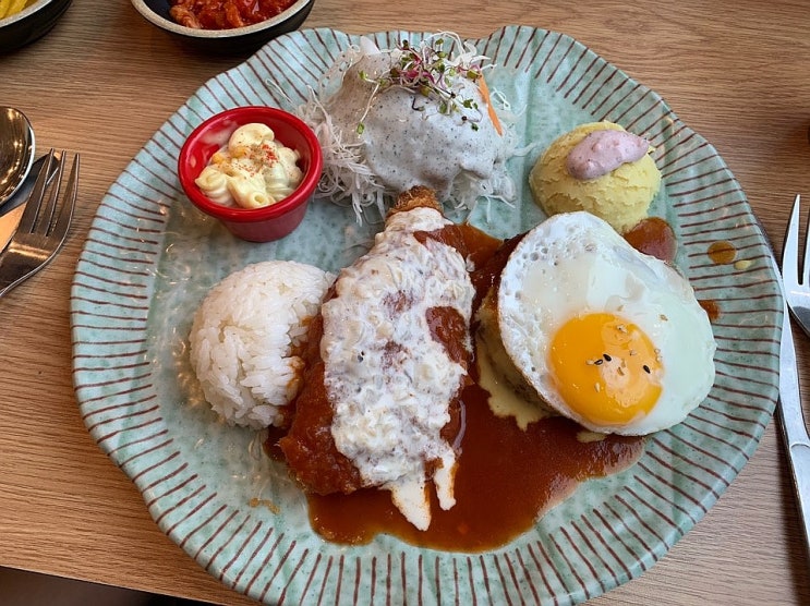 [망우/상봉 맛집] 거기가여기야 돈까스 함박스테이크&치즈돈까스