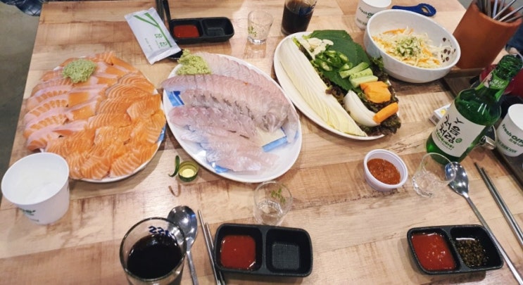  [용인/어정/맛집] 싱싱하고 가성비 최고인 횟집, 소주가 3000냥_'어수산'
