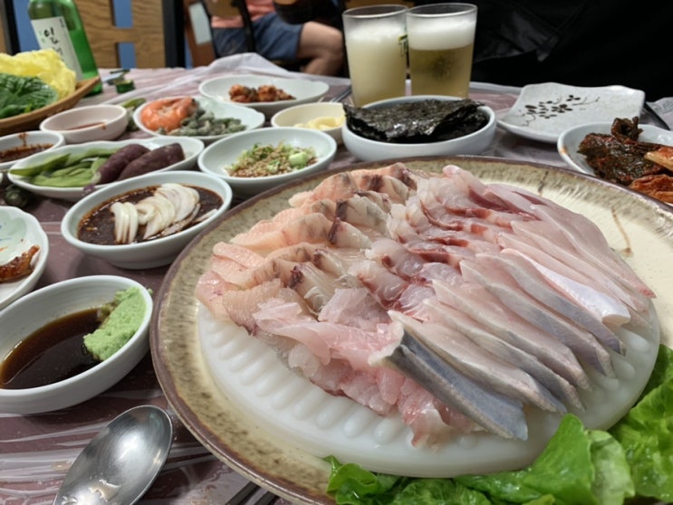 [여수인생맛집]찐 현지인들의 선어회맛집 &lt;무번지&gt; 3번째방문후기(+선어회맛있게먹는법, 영업시간, 가격, 주차)