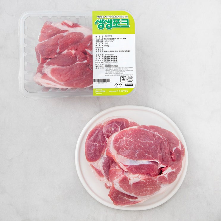  생생포크 앞다리살 수육용 (냉장), 1000g, 1개