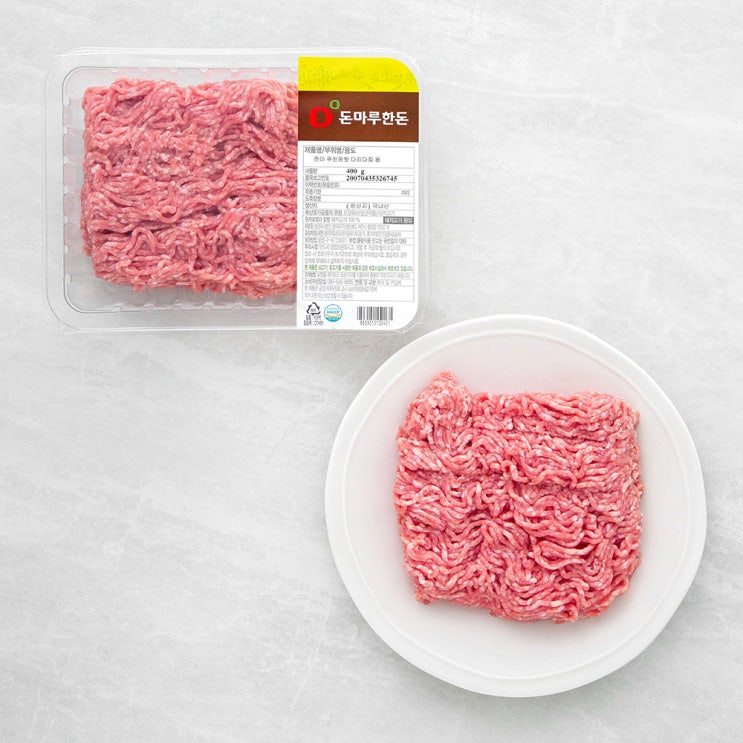  돈마루 한돈 뒷다리 다짐육 (냉장), 400g, 1개