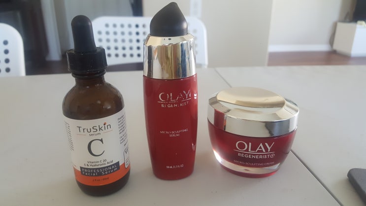아마존 화장품 추천-트루스킨 C(TruSkin), OLAY 세럼(serum), 올레이 크림(cream)