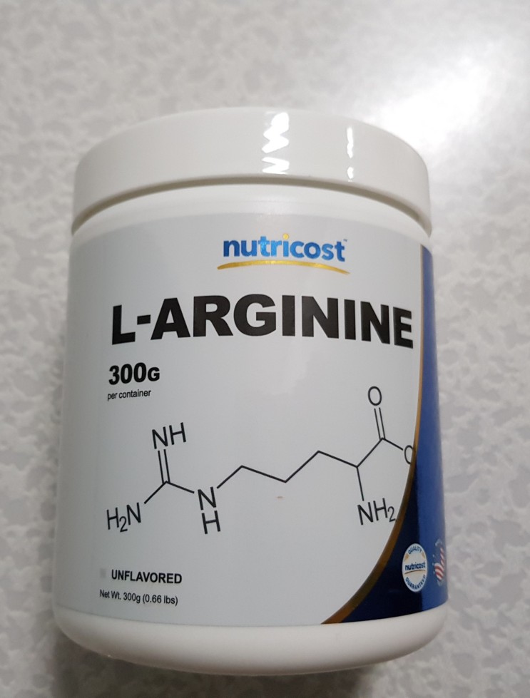 nutricost의 L-ARGININE(아르기닌)