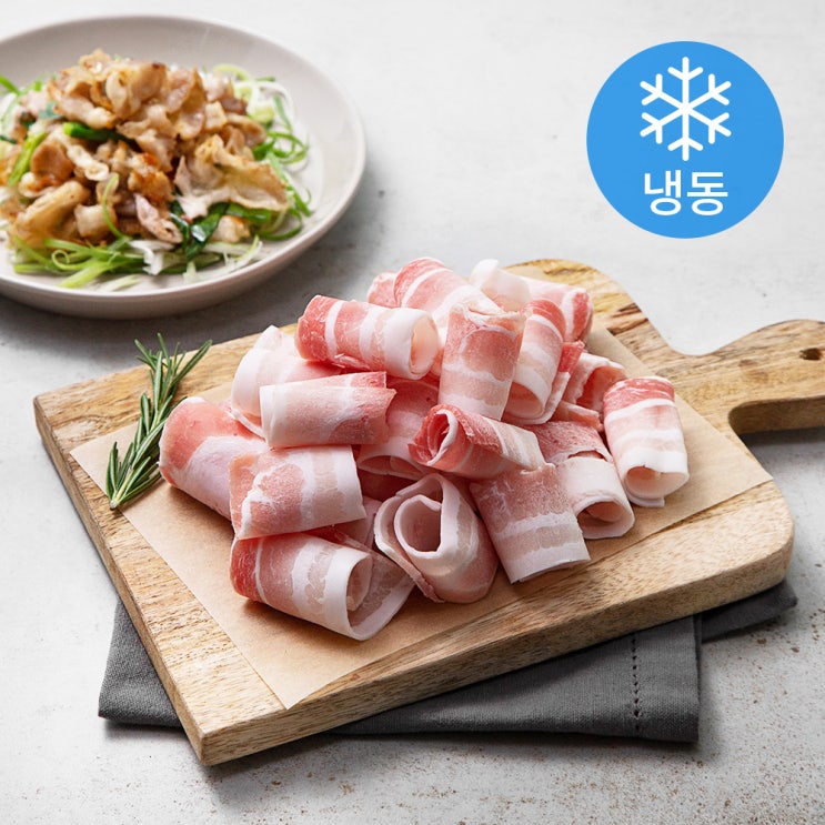  돌돌말이 대패 삼겹살 (냉동), 900g, 1팩