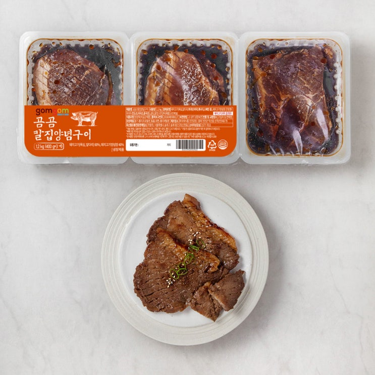  곰곰 칼집 양념 구이 (냉장), 400g, 3개