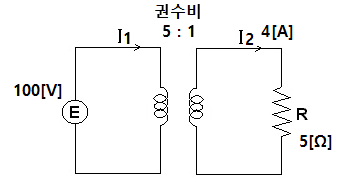 변압기 문제 1 변압기 문제 1