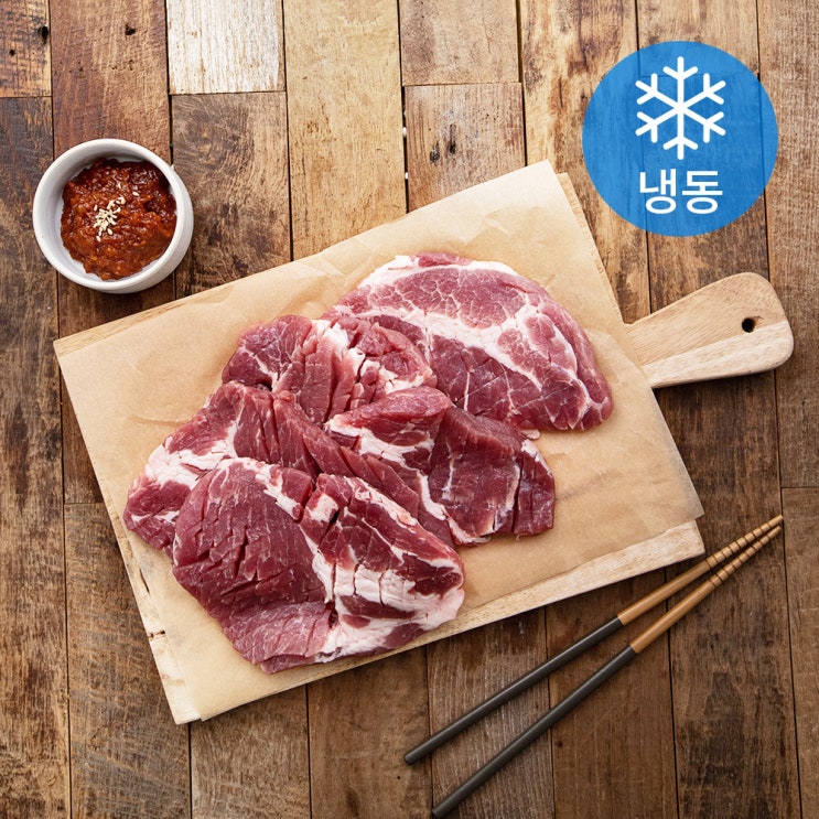  안데스참돈육 벌집 목살 (냉동), 300g, 3팩