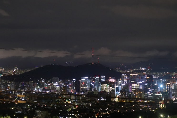 북악 스카이웨이 드라이브, 서울 야경 보기 좋은곳, 카페하우스 커피 한 잔, 주차장 높이