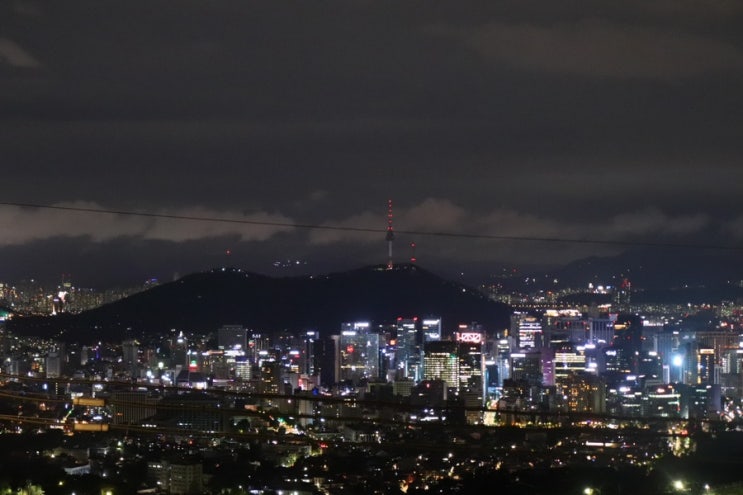  북악 스카이웨이 드라이브, 서울 야경 보기 좋은곳, 카페하우스 커피 한 잔, 주차장 높이