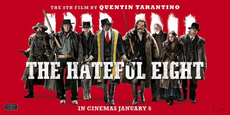  영화추천: 헤이트풀 8  (THE HATEFUL 8)  액션/스릴러