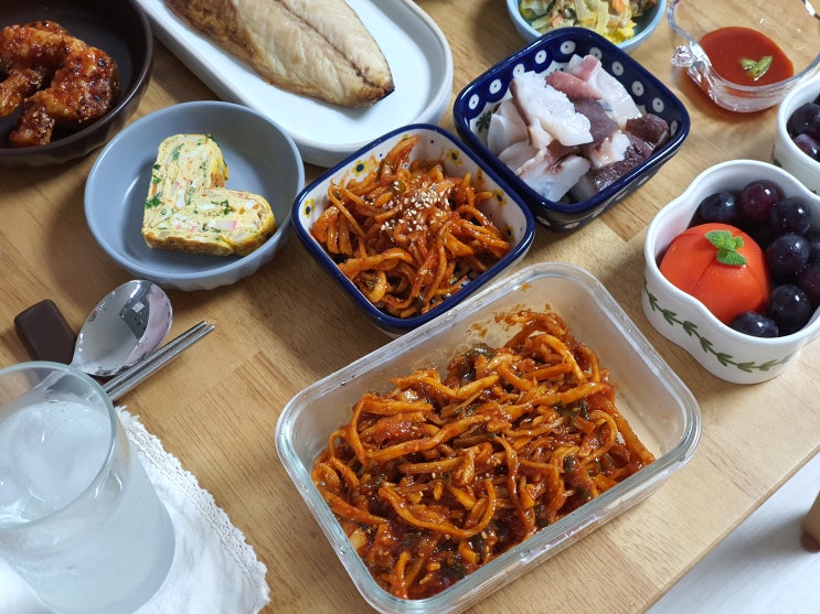  [신혼부부의 요리] 오징어채(진미채)조림 만들기
