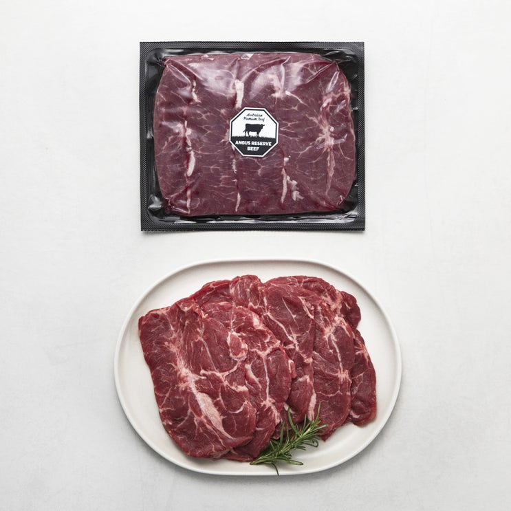  호주산 블랙앵거스 부채살 구이용 (냉장) 400g, 1개