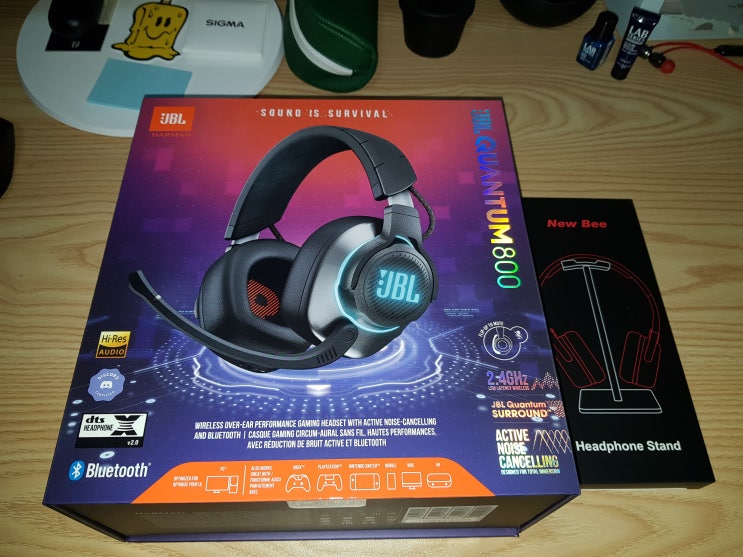  [언박싱] JBL QUANTUM 800 무선 헤드셋