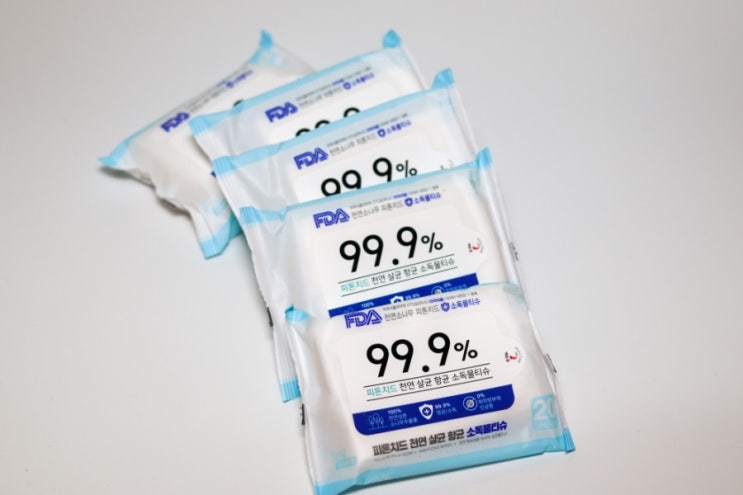  피톤치드가 함유된 휴대용 물티슈로 천연 항균효과를 누리자