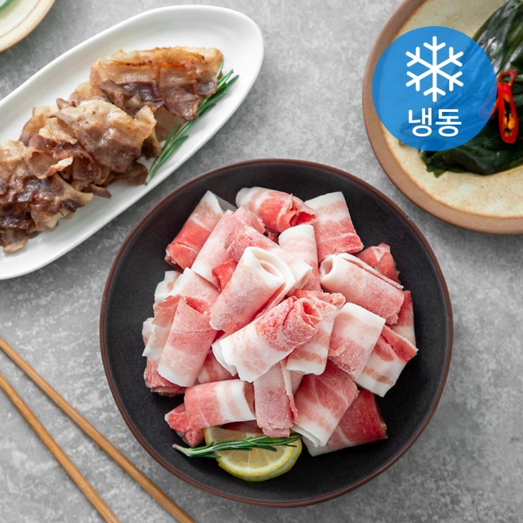  곰곰 돌돌말이 대패 삼겹살 (냉동), 1kg, 1개