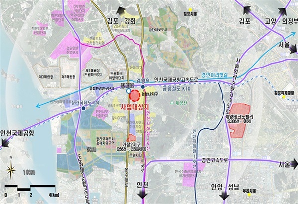 인천 검암역세권 공공주택사업지구 개발속도 낸다