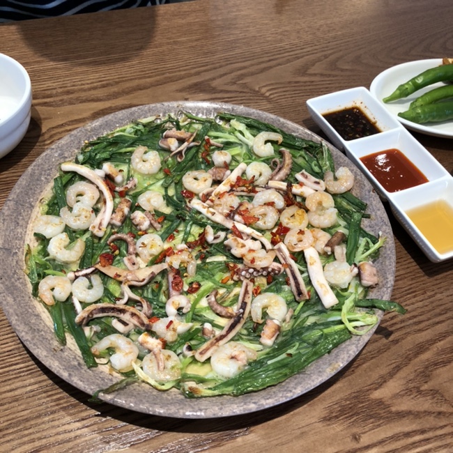 죽전역 맛집 | 조조칼국수, 칼국수와 해물파전 꿀조합