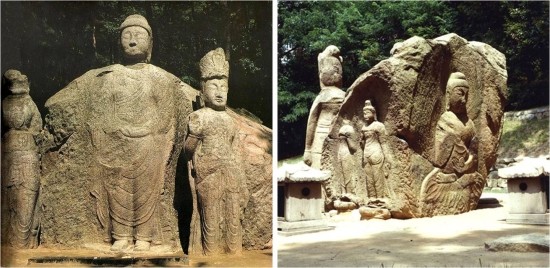  [국내문화탐방]경주 지역의 불상…굴불사지 사면석불