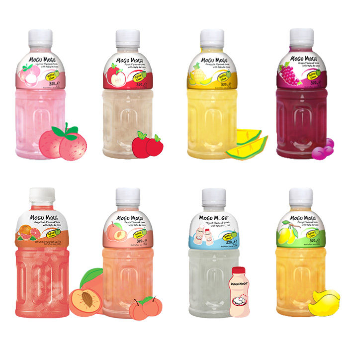  모구모구 8종 혼합 320ml x 24개(각3개), 24개입