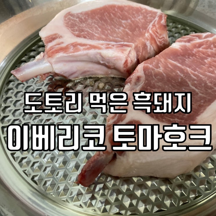 이베리코 토마호크 - BJ푸드 이베리코 토마호크 - BJ푸드