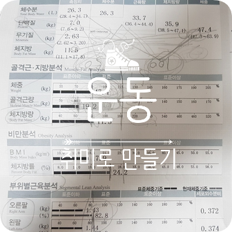  인바디 결과, 근육키우기 절실 (안다르 레깅스뉴지니 8.2부 블랙)