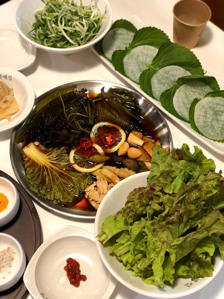 대구수성구맛집 육백집 고기삼합+12가지양념