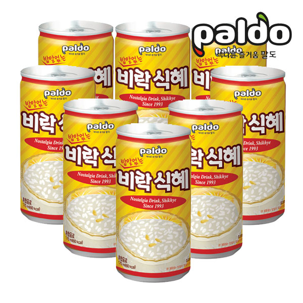  팔도 밥알없는 비락 식혜, 175ml, 60개