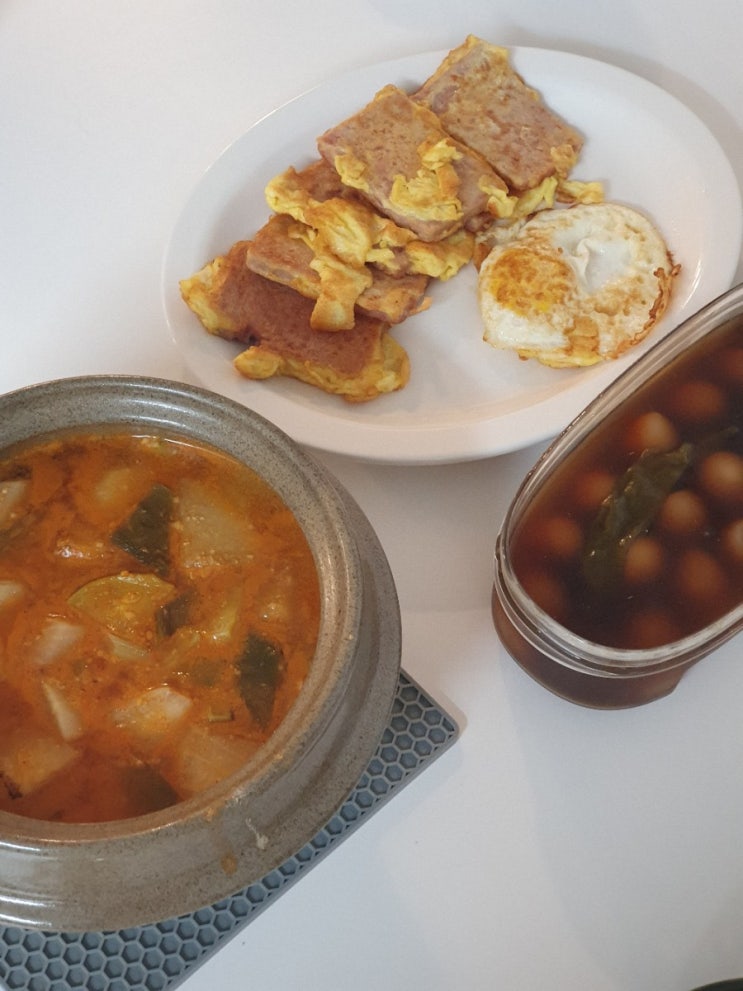  초간단 된장찌개 레시피 (두부X, 고기X)
