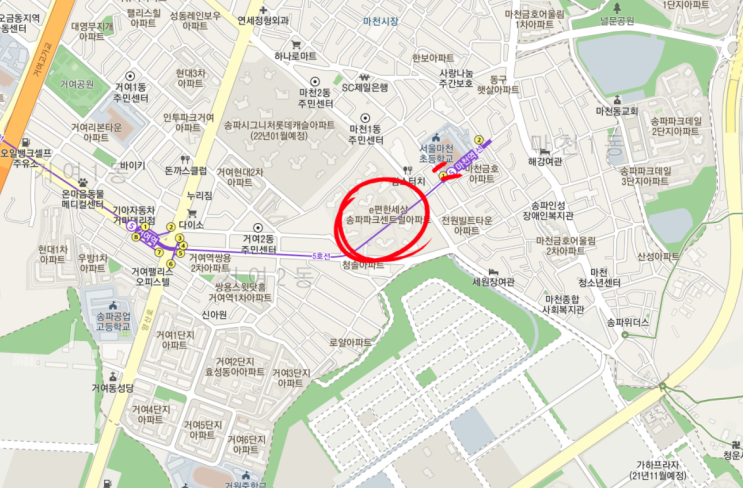  [임장기]e편한세상송파파크센트럴 구경기(20.08.29)