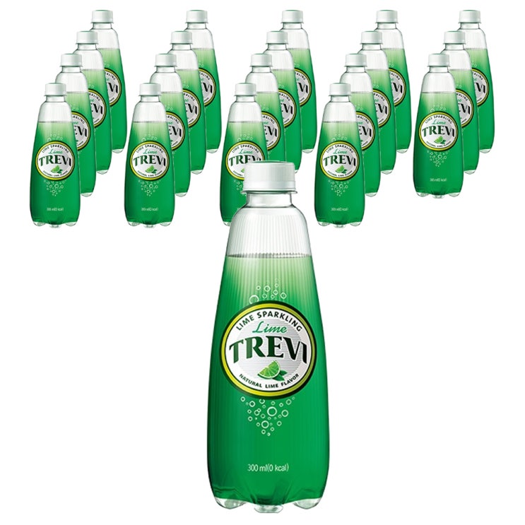  롯데칠성음료 트레비 라임 300ml 20펫, 20개