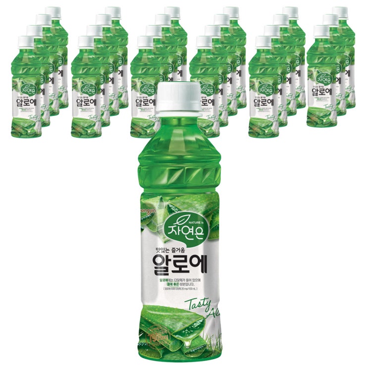  자연은 알로에 음료, 340ml, 24개입
