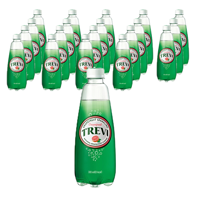  트레비 자몽 탄산음료, 300ml, 20개