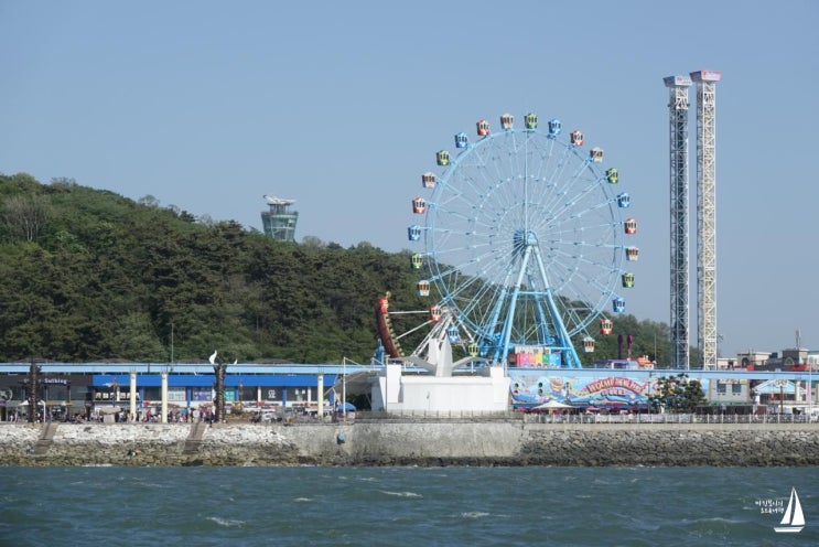  2019년 4월 안개낀 날 김포에서 인천대교, 월미도 세일링 -요트 투어/원정
