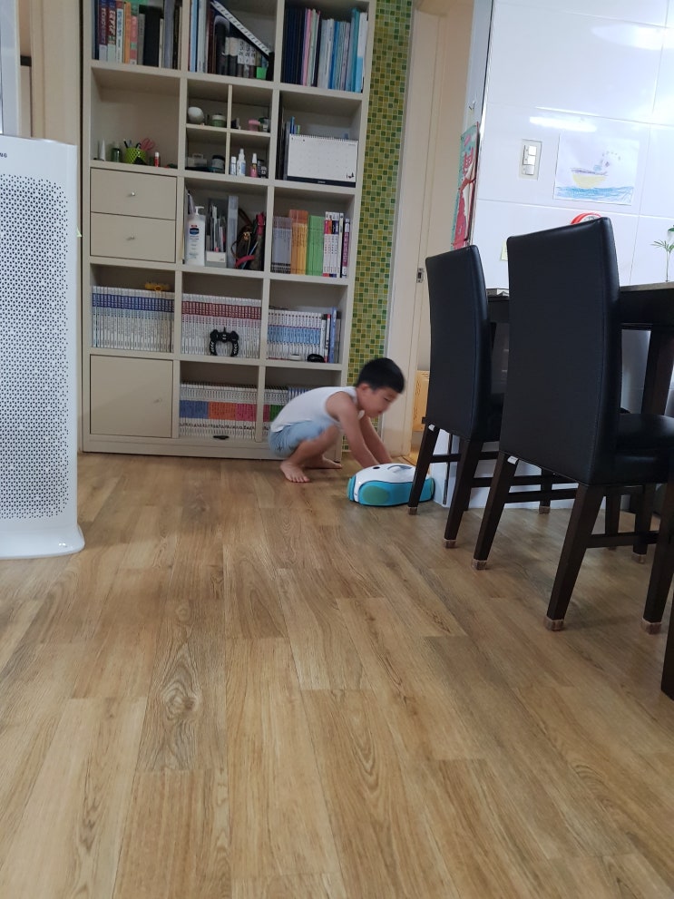  청소는 아이와 함께해요