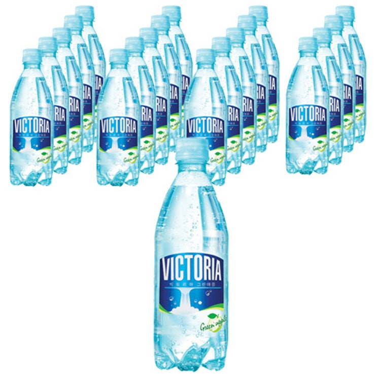  웅진 빅토리아 그린애플 탄산음료, 500ml, 20개