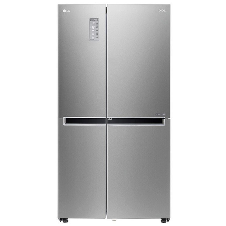 디오스 매직 스페이스 양문형 냉장고 S831SS30Q 821L 방문설치 실버메탈 샤이니퓨어