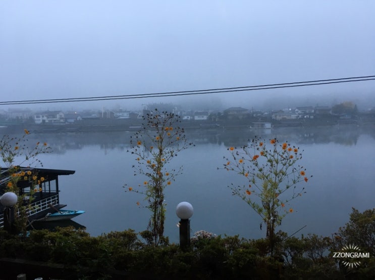 [2018] 내가 찍은 풍경 : 물안개 낀 미쿠마 강(川霧の三隈川) ①