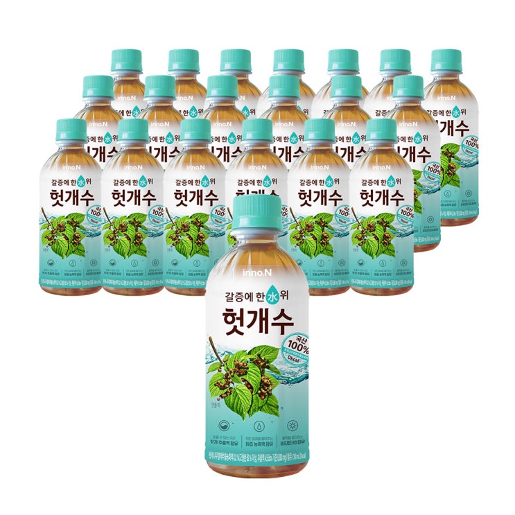  innoN 갈증에 한 수 위 헛개수, 340ml, 20개