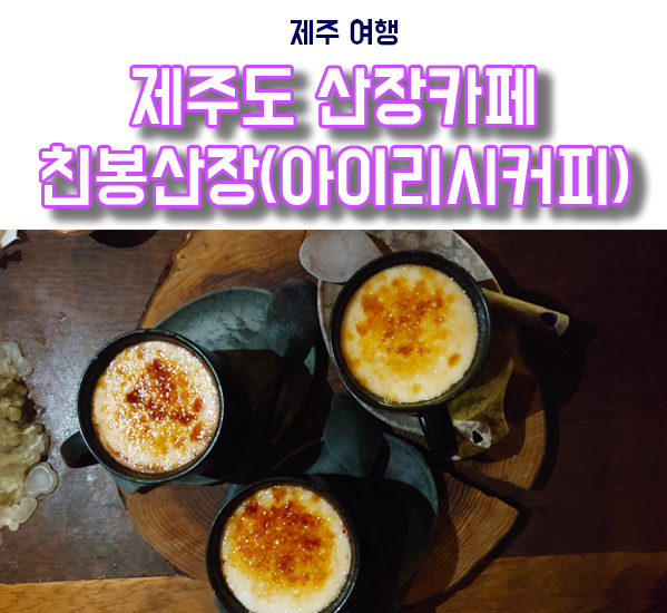  친봉산장 제주 구좌읍 산장, 엔틱한 분위기의 카페