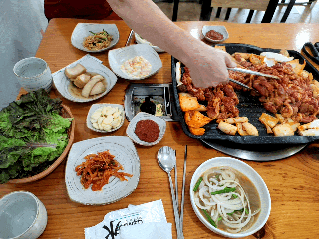  인천 몸보신 통큰생오리 와 흑염소 다녀왔어요