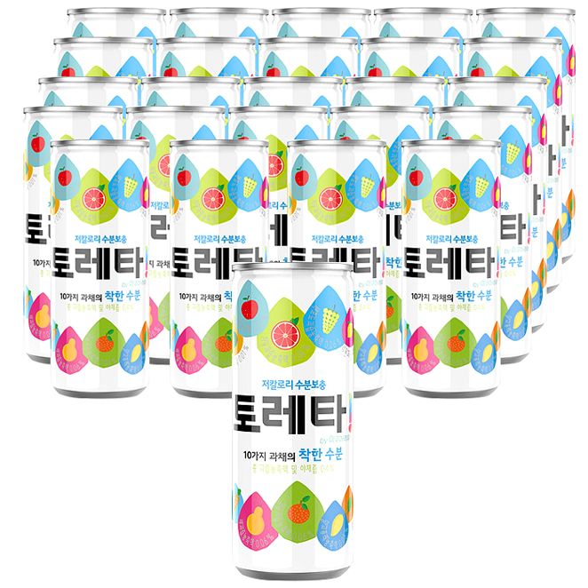  토레타 이온음료 캔, 240ml, 30개입