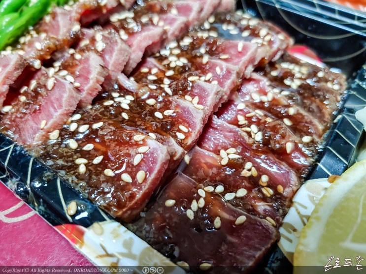  경남 창원 맛집 - 마산 내서 맛집 야매식당에서 소고기타다키와 연어를 포장했습니다. 코로나19 걱정없이 테이크아웃! 마산 중리 맛집 내서 상곡 맛집 내서맛집 야매식당