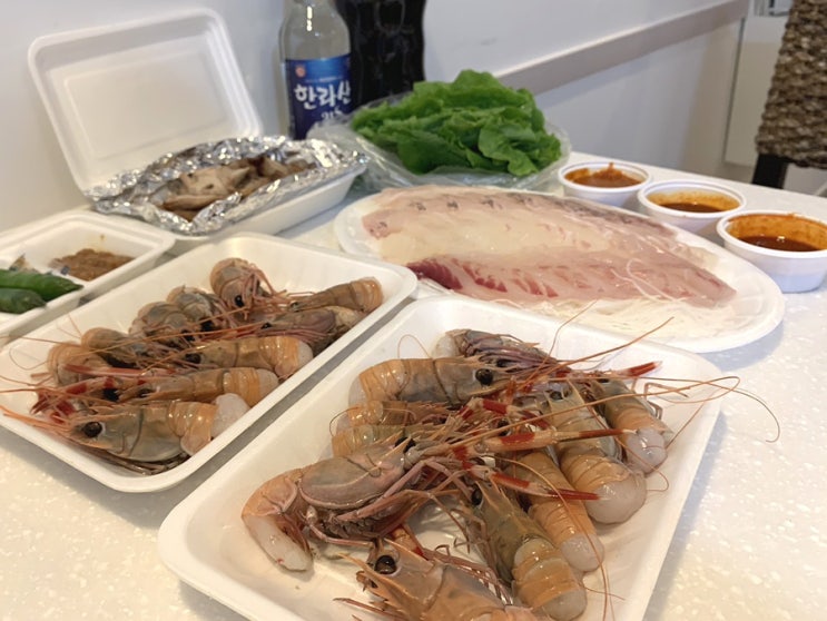  회 포장 대실패한 올레시장 우정회센타