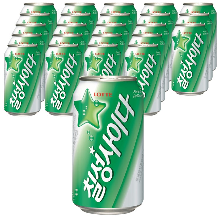 칠성사이다, 350ml, 24개