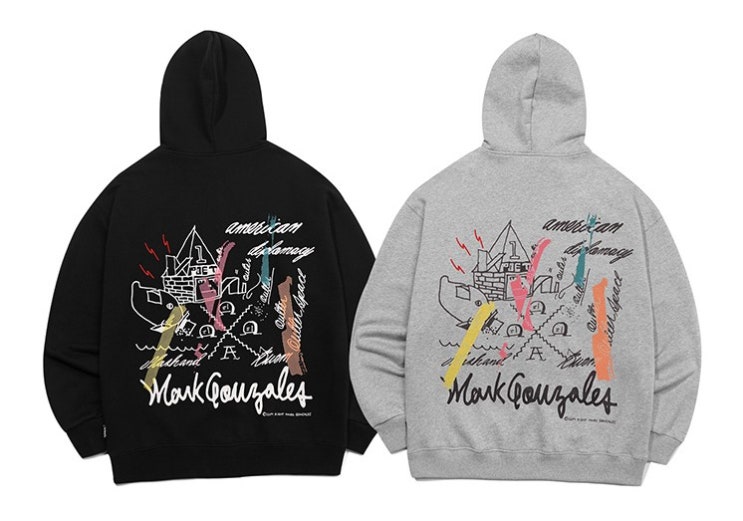  마크 곤잘레스 후드티 추천!! MARK GONZALES M/G RECOAT HOODIE